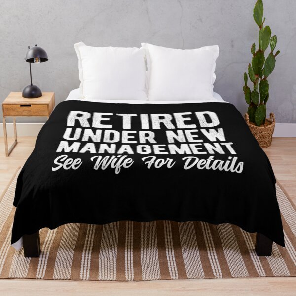 Item preview, Retired Under New Management See Wife For Details designed and sold by Betadesign77.