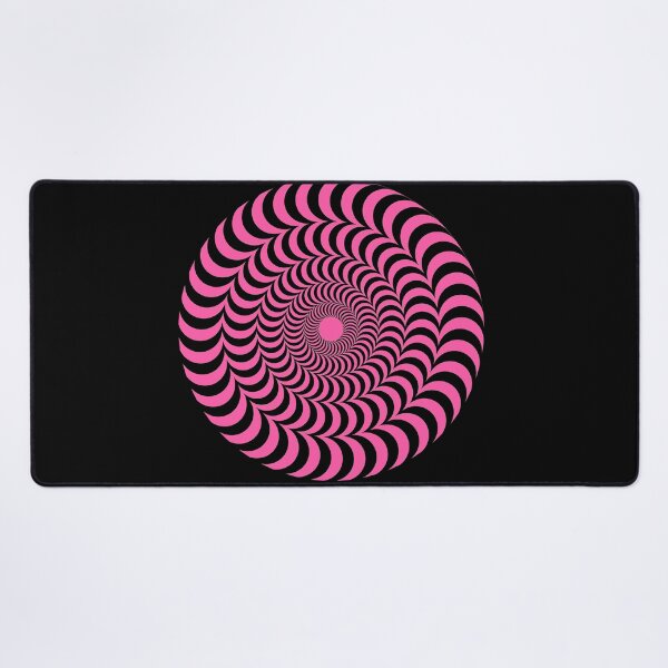 Item preview, Pink Optical Illusion Circles, Geometric Circles designed and sold by Ruby Jackson.
