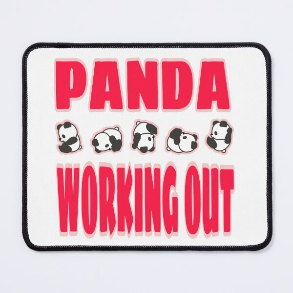 Item preview, Panda Working Out designed and sold by ihebwkqh17.