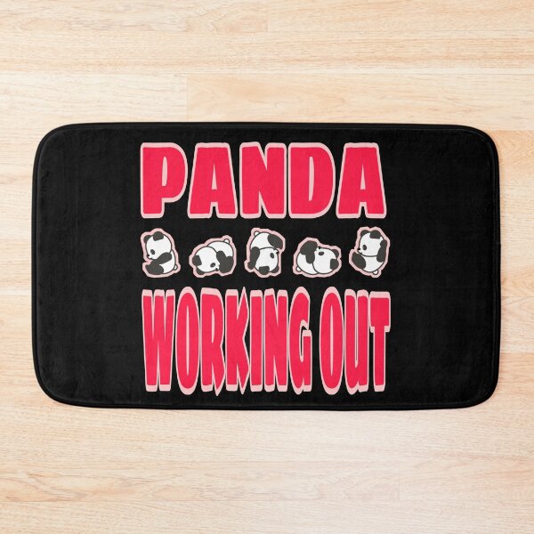 Item preview, Panda Working Out designed and sold by ihebwkqh17.