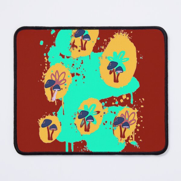 Item preview, Colorful Mushroom Psychedelic Abstract Art Design, nr 5,graphic psychedelic abstract art, trippy graphic psychedelic arte abstracto designed and sold by Adri Barnard.