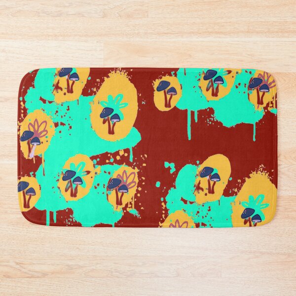 Item preview, Colorful Mushroom Psychedelic Abstract Art Design, nr 5,graphic psychedelic abstract art, trippy graphic psychedelic arte abstracto designed and sold by Adri Barnard.