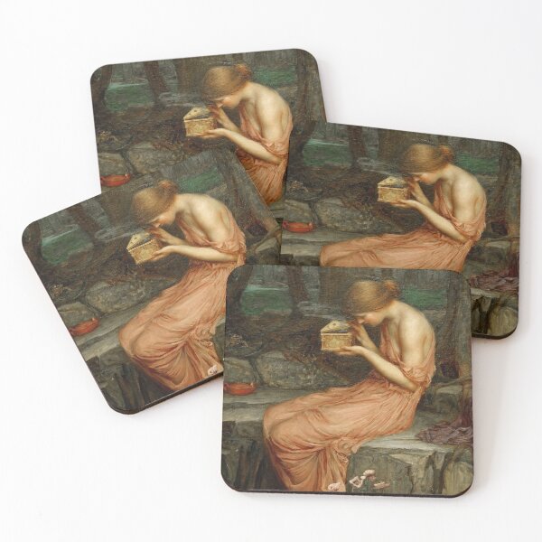 Item preview, John William Waterhouse - Psyche opening the box  designed and sold by Vivanne-art.