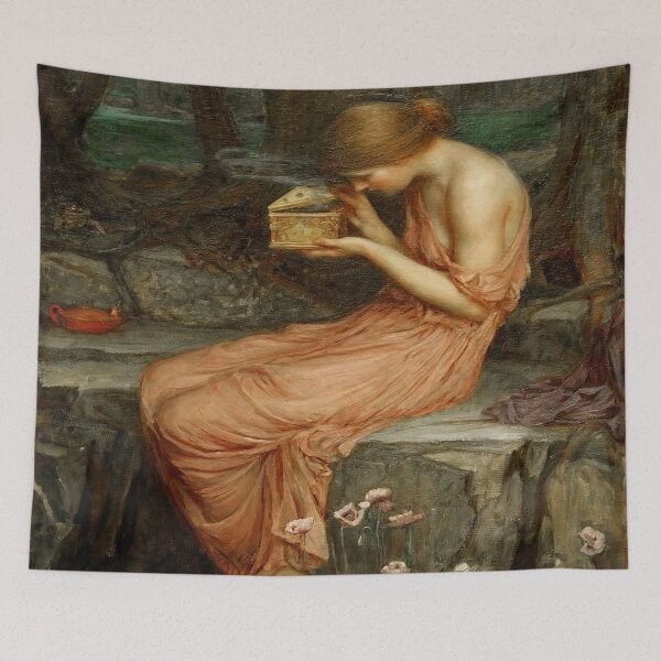 Item preview, John William Waterhouse - Psyche opening the box  designed and sold by Vivanne-art.