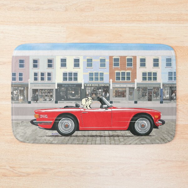 Item preview, Signal Red color late TR6 – the Classic British Sports Car designed and sold by Bigs66.