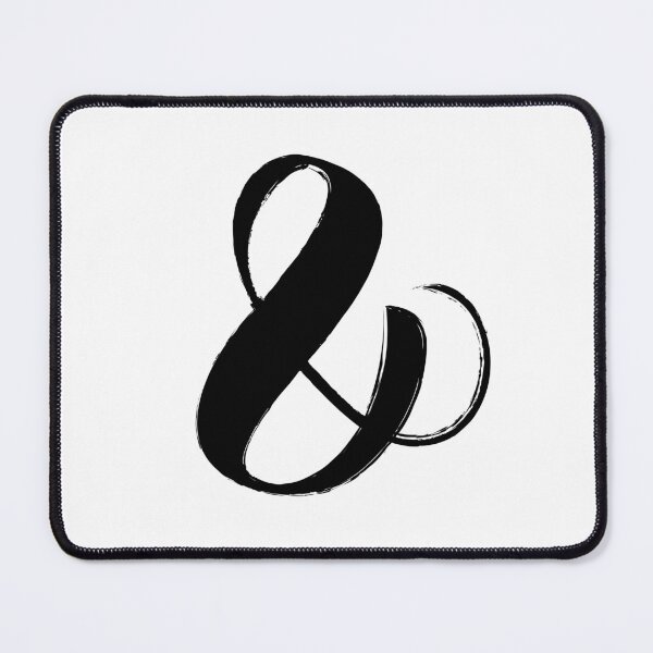Item preview, Black ampersand designed and sold by TheLemonBox.