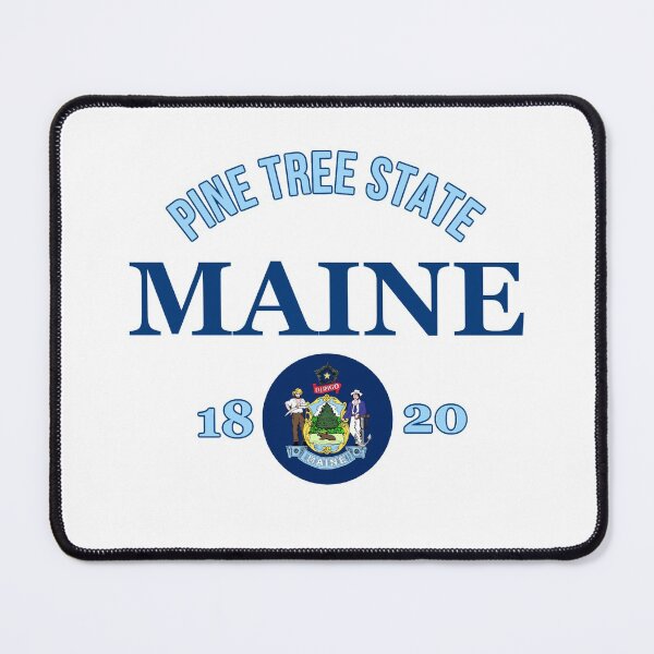 Item preview, Maine Pride Flag Native Home Pine Tree State  designed and sold by The Junto Shop.