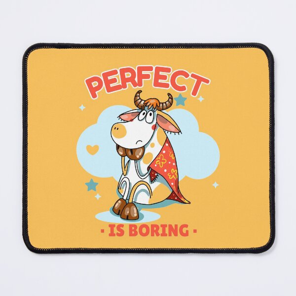 Item preview, Perfect Is Boring designed and sold by GeeHanz.