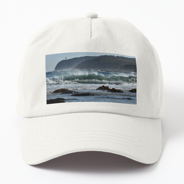 Seascape with lighthouse Dad Hat