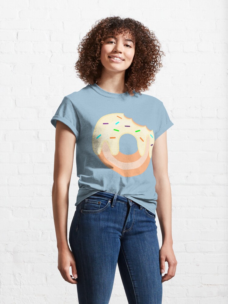 Alternate view of Vanilla Donut Classic T-Shirt