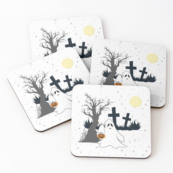 Item preview, Scary Ghost in a sparkling night designed and sold by PuTaTeeShop.