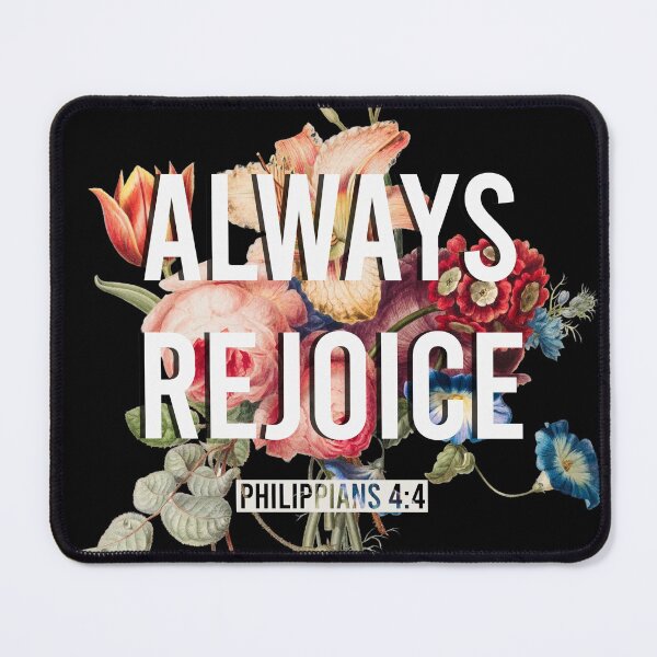 Item preview, Always Rejoice Philippians 4:4 designed and sold by KA DESIGNS.