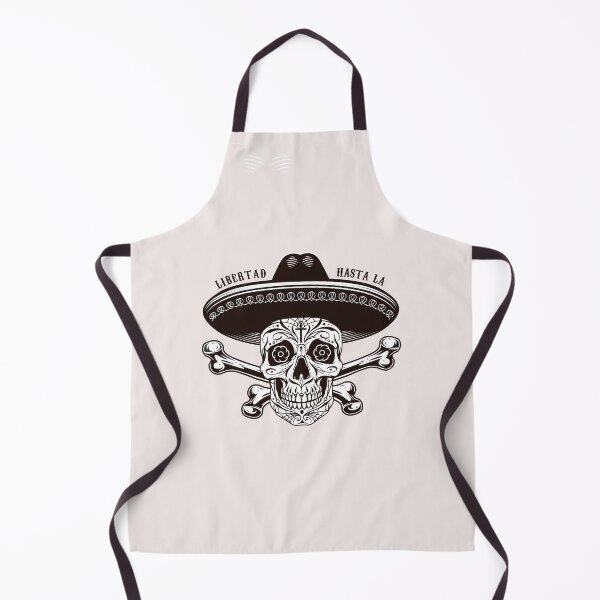 Item preview, Mexican sugar skull in sombrero designed and sold by WAISLYV.