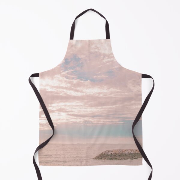 Item preview, sunset over the sea with pastel sky of pink. designed and sold by little-monkey-s.