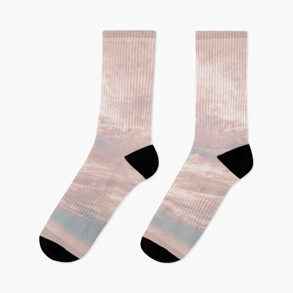 Item preview, sunset over the sea with pastel sky of pink. designed and sold by little-monkey-s.