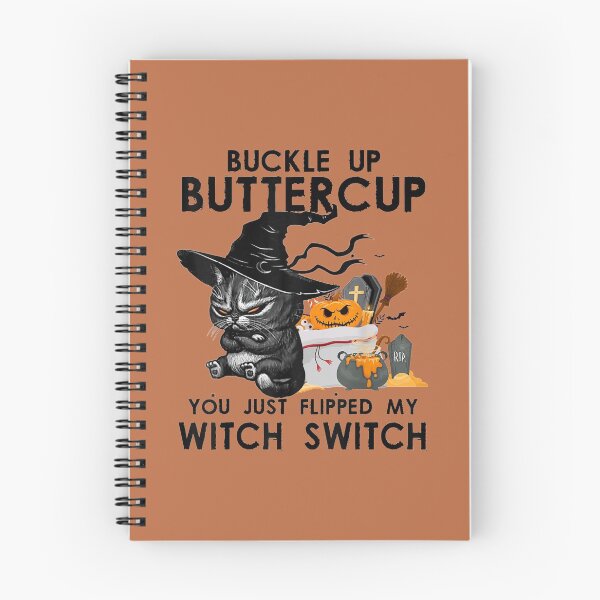 Item preview, Cat Buckle Up Buttercup Women Halloween Costume Witch designed and sold by blockerbab.