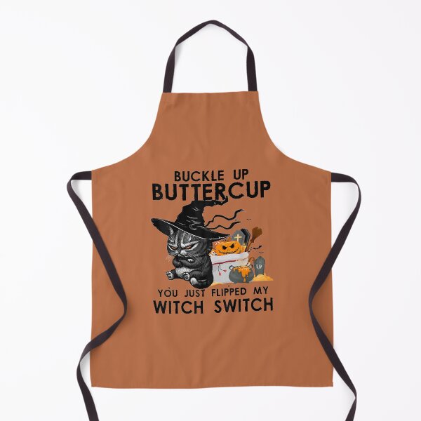 Item preview, Cat Buckle Up Buttercup Women Halloween Costume Witch designed and sold by blockerbab.