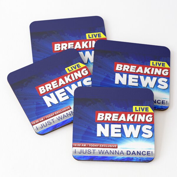 Item preview, BREAKING NEWS - I JUST WANNA DANCE designed and sold by KoolDsignsDANCE.