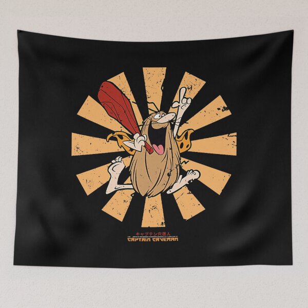 Item preview, Captain Caveman Retro Japanese  designed and sold by Mellifluous590.