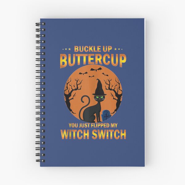 Item preview, Cat Buckle Up Buttercup You Just Flipped My Witch Switch Tank designed and sold by blockerbab.