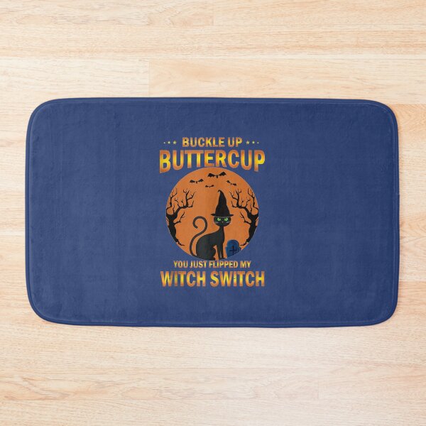 Item preview, Cat Buckle Up Buttercup You Just Flipped My Witch Switch Tank designed and sold by blockerbab.