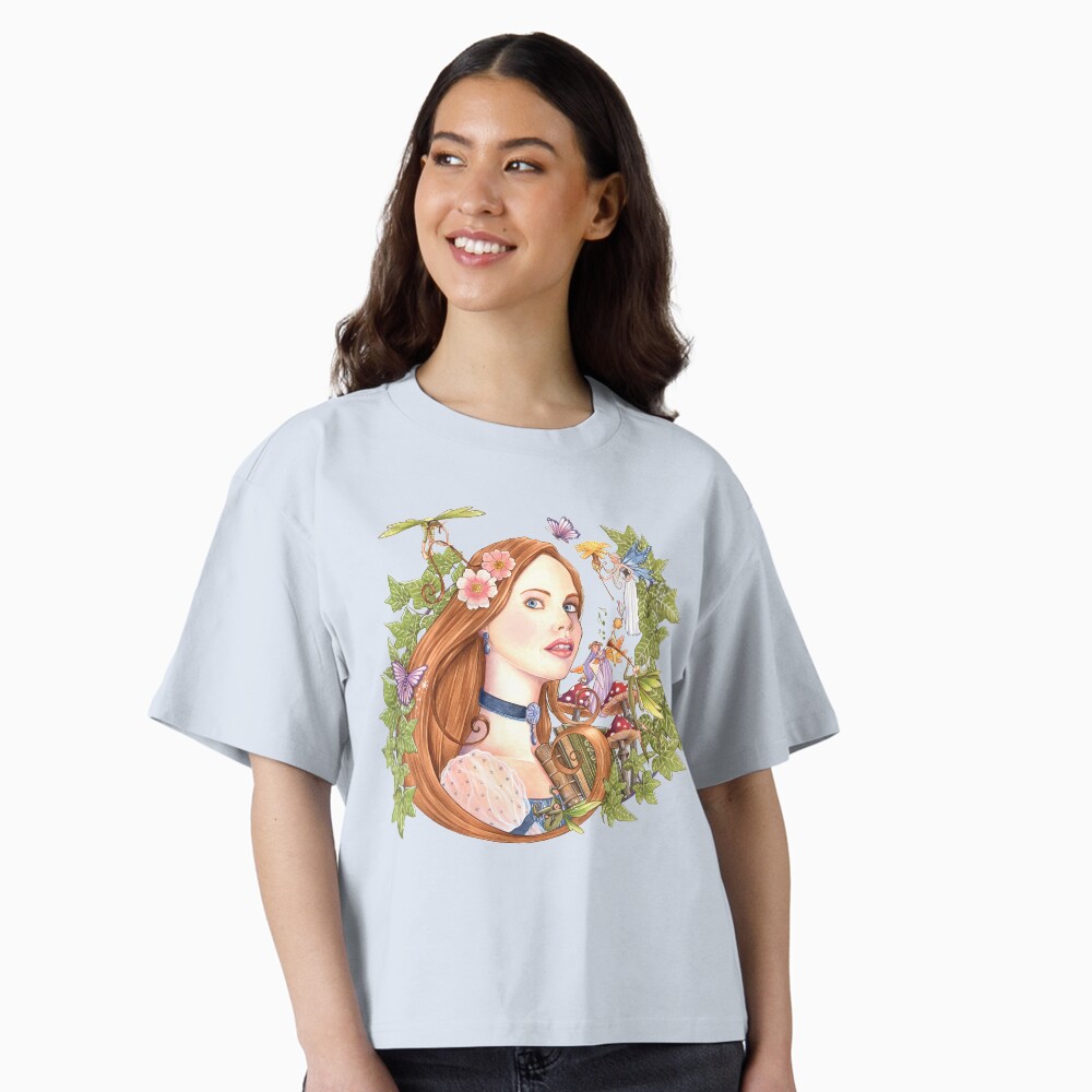 Vista previa del artículo con la obra «Camiseta holgada boxy», diseñado y vendido por martasarmiento.