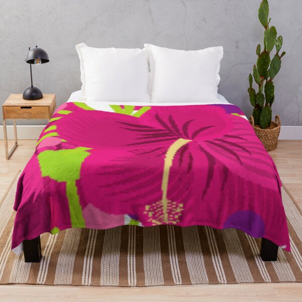 Item preview, Pretty Hot Pink Hybiscus Flower designed and sold by Twittlefish.
