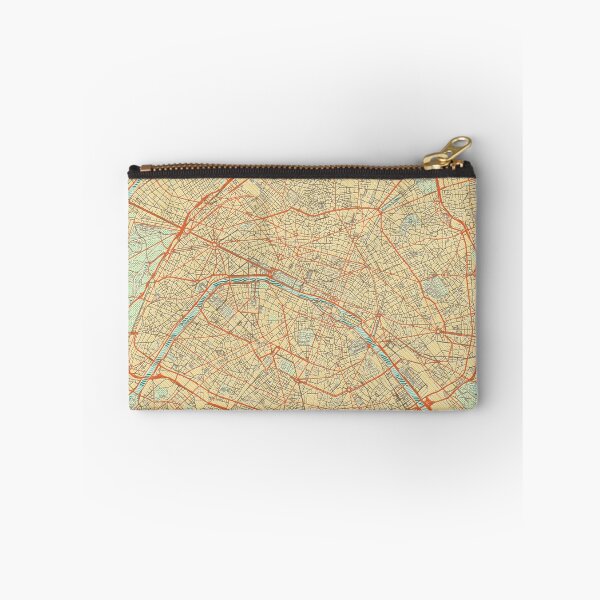 Item preview, Paris Map Retro designed and sold by HubertRoguski.