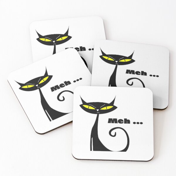 Item preview, Funny Meh Cat designed and sold by Braw-Merch.