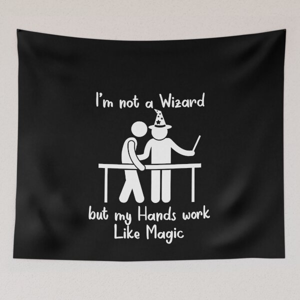 Item preview, Physical Therapist Gift Im not a wizard designed and sold by Mesyo.