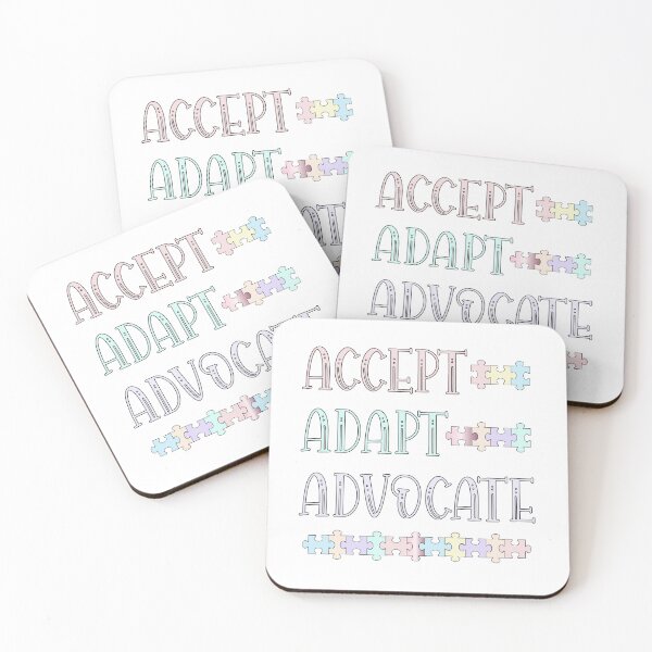 Item preview, Accept Adapt Advocate designed and sold by Mariv19.