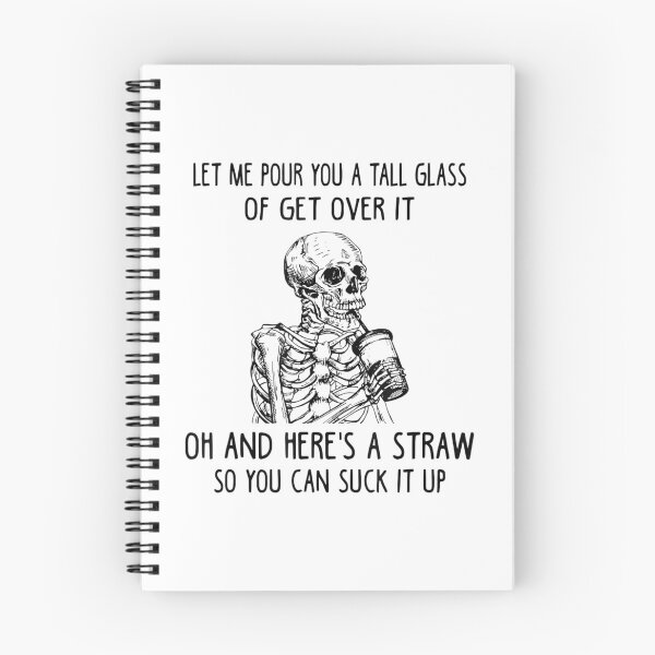 Item preview, Let Me Pour You A Tall Glass Of Get Over It Skeleton Coffee designed and sold by blockerbab.