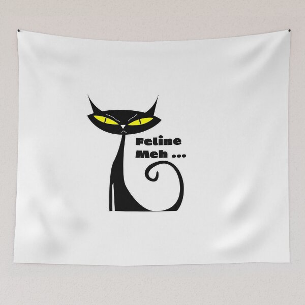 Item preview, Funny Meh Cat designed and sold by Braw-Merch.