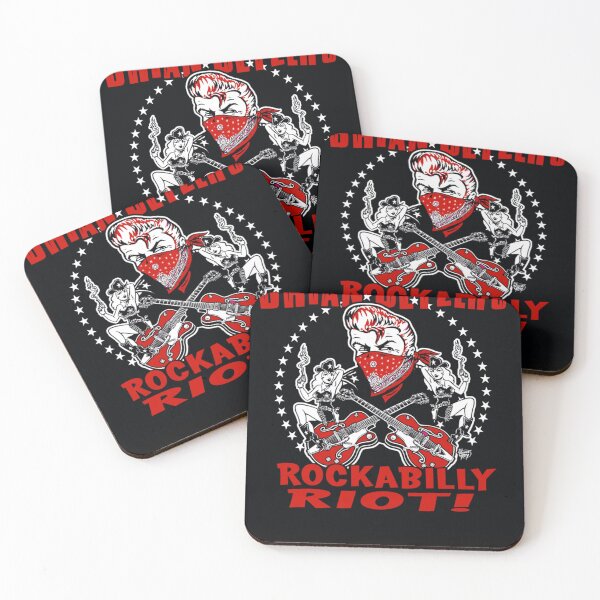 Item preview, Rockabilly Riot Essential T-Shirt designed and sold by HughBuckridge.