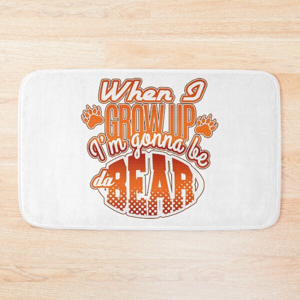 Item preview, When I Grow Up I'm Gonna Be Da Bear - Chicago Bears Baby Fan designed and sold by BearDownDesigns.