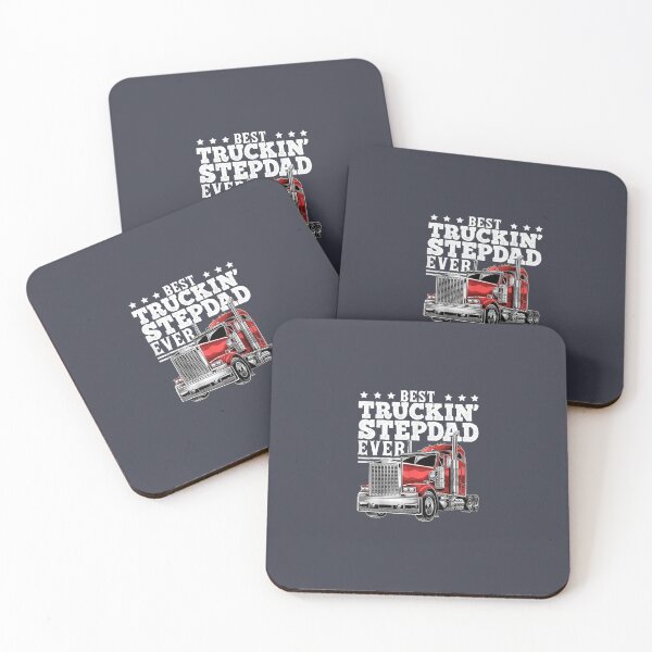 Item preview, Truckin Stepdad Trucker Fathers Day designed and sold by TateTitle7.