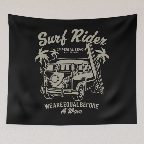 Item preview, Imperial Beach, California, USA, North America - Surf Rider Surfing Beach Destination Vintage Logo designed and sold by Vintage-TM.