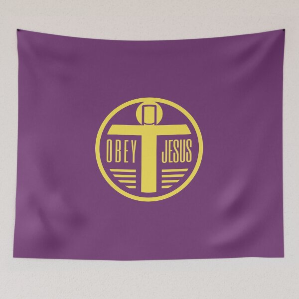 Item preview, Obey Jesus | Gold designed and sold by BoldTigerDesign.