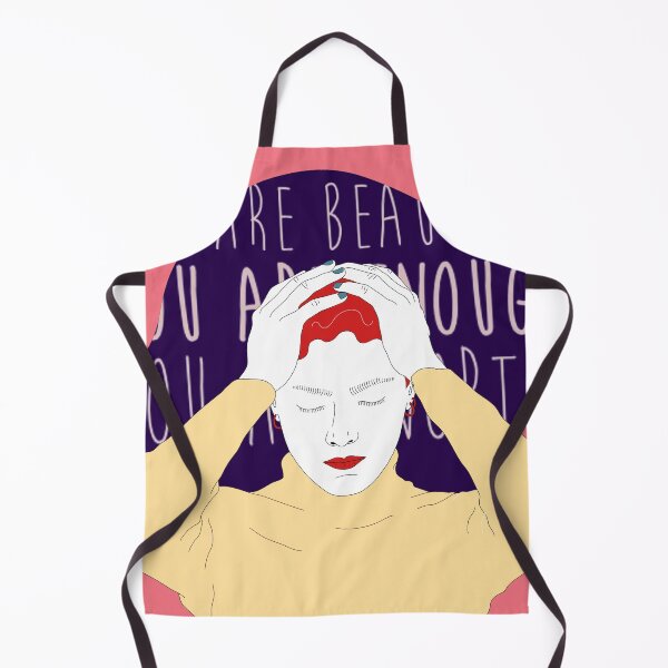 Item preview, you are beautiful you are enough you are worthy | you deserve the world | high self worth  designed and sold by Vibe Vault.