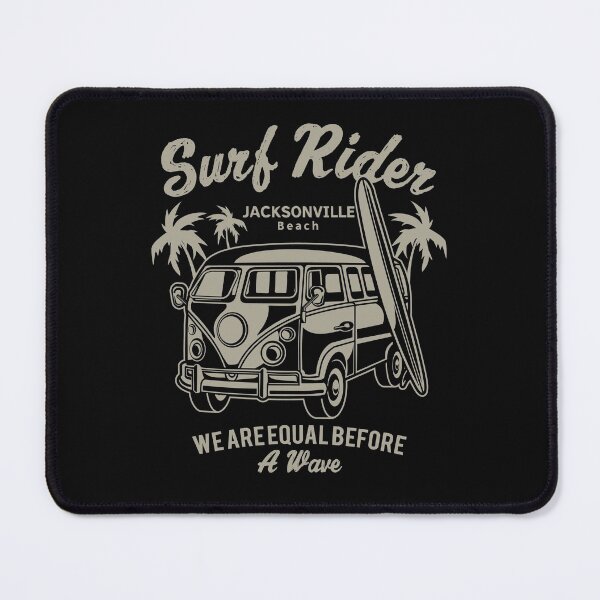 Item preview, Jacksonville Beach, Florida, USA, North America - Surf Rider Surfing Beach Destination Vintage Logo designed and sold by Vintage-TM.
