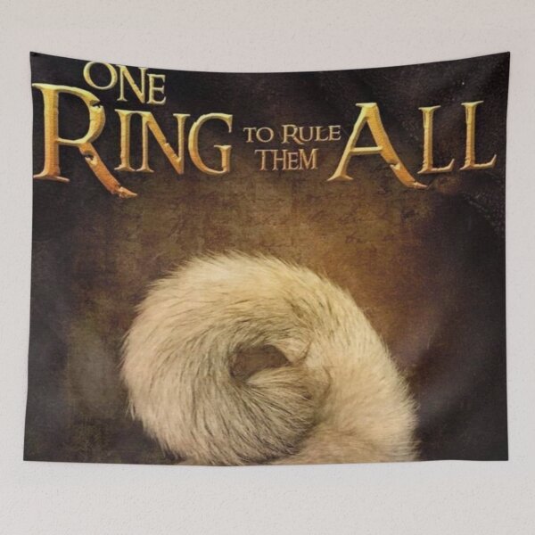 Item preview, one ring to rule them all  designed and sold by THISPUGVIBE.