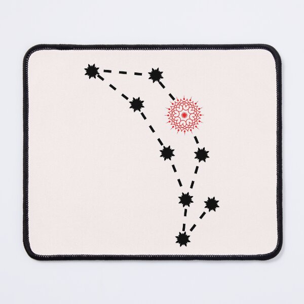 Item preview, Dhanishta Nakshatra Hindu Vedic Sidereal Astrology Constellation designed and sold by EndlessDoodles.