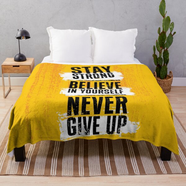 Item preview, Stay Strong. Believe In Yourself. Never Give Up. Inspiring designed and sold by Golden-place.