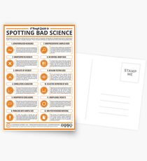 Eine grobe Anleitung zur Entdeckung schlechter wissenschaftlicher Erkenntnisse Postkarten