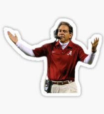 Nick Saban Sticker