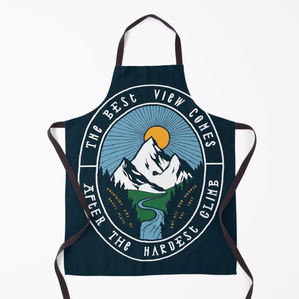 Item preview, The Best View Comes After The Hardest Climb designed and sold by RealClo.