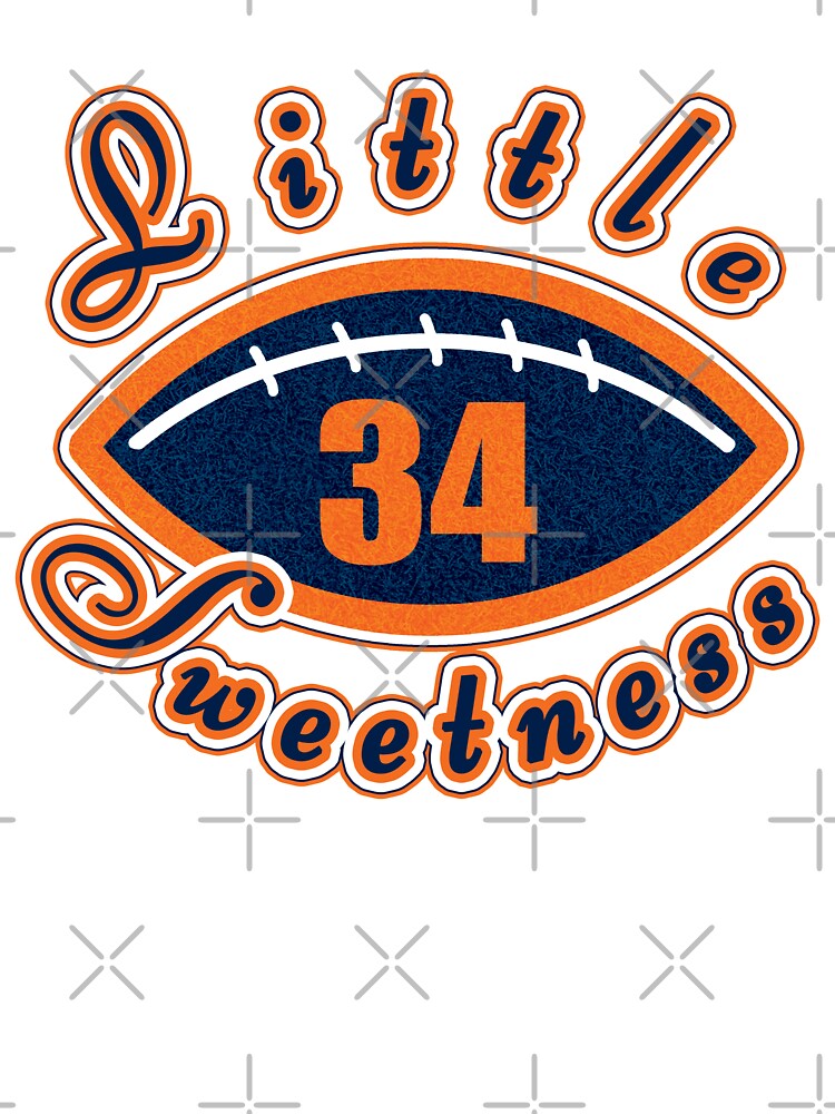 Chicago Bears 34 Sweetness Walter Payton Football T-Shirt - T