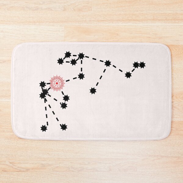 Item preview, Shatabhisha Nakshatra Hindu Vedic Sidereal Astrology Constellation designed and sold by EndlessDoodles.
