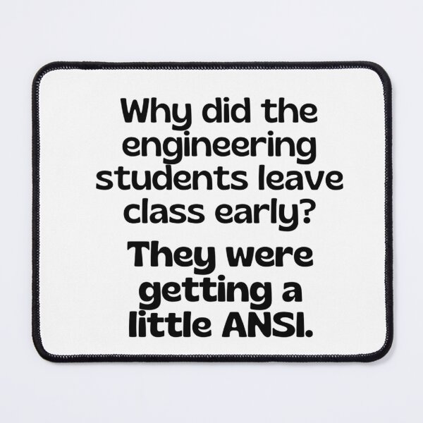 Item preview, Engineer joke/pun - engineer gift #8 designed and sold by PickaSticka.