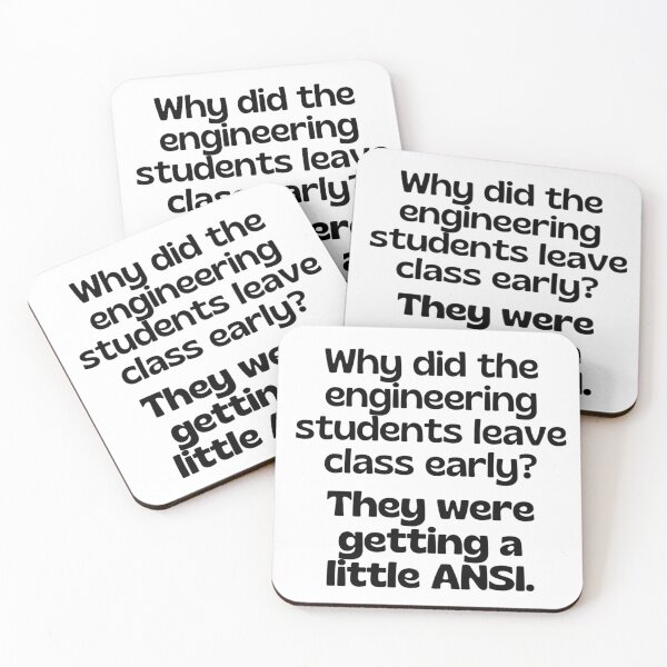 Item preview, Engineer joke/pun - engineer gift #8 designed and sold by PickaSticka.